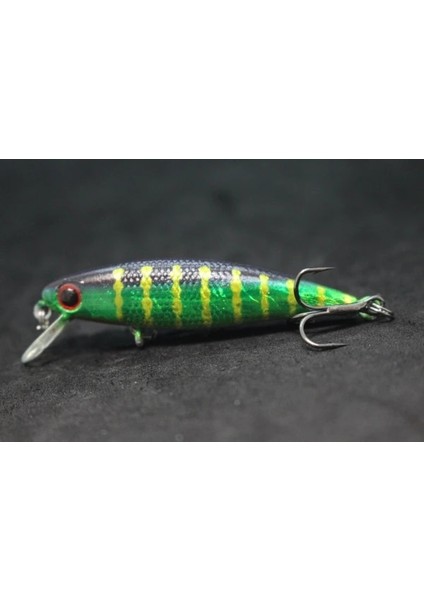 M639X85 Stili Wlure 4.5g 5.9cm Minik Batan Minnow Sazan Balıkçılık Cazibesi Tatlı Su Kullanımı Vahşi Wobble Bronzlaştırıcı ve Kaplama Boyama M639 (Yurt Dışından)