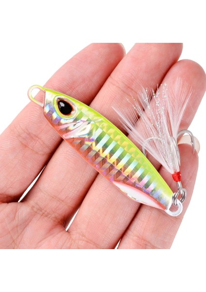 E1 Stili 30G 55MM 1 Adet Jig Parlatıcı Yem Deniz Balıkçılık Metal Jig Cazibesi G Tuzlu Su Crankbait Minnow Batan G Yemler Aksesuarları (Yurt Dışından)