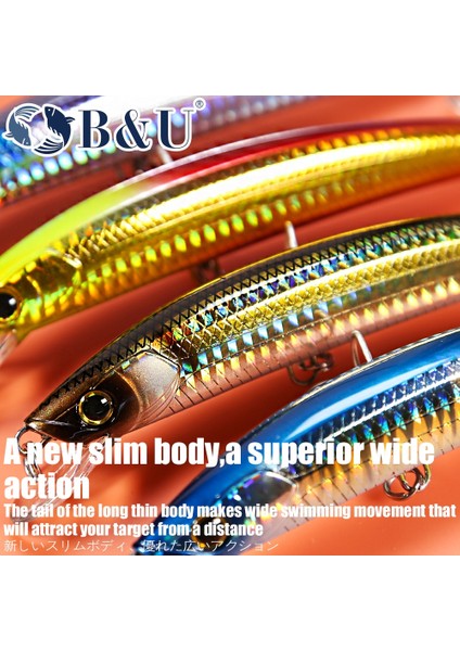 Mavi Gökkuşağı Stili 130MM-24G B & U mm Sıcak Model Balıkçılık Batan Minnow Profesyonel Minnow Derinliği 0,5m Seçmek Için Sert Yem 9 Renk Cezbeder (Yurt Dışından) fırsatları