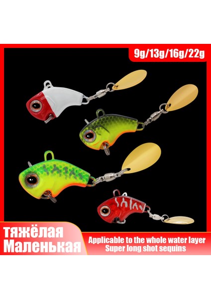 D Stili 32 mm Kış Balıkçılık Lureer Balıkçılık Için Whopper Plopper Wobblers Pike Titreşim Için Yapay Sert Yemler Kuyruk ve Cazibesi (Yurt Dışından) fırsatları