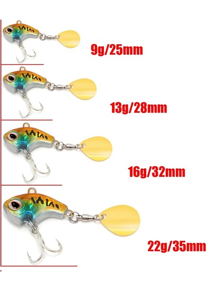 D Stili 32 mm Kış Balıkçılık Lureer Balıkçılık Için Whopper Plopper Wobblers Pike Titreşim Için Yapay Sert Yemler Kuyruk ve Cazibesi (Yurt Dışından) indirimleri