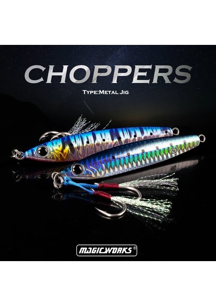 Renk C Stili 80G Sihirli Işler Metal Jig Kaşık Balıkçılık Cazibesi 60G 80G Yapay Yem Kıyı Yavaş Jig Sert Yem Levrek Olta Takımı (Yurt Dışından) indirimleri