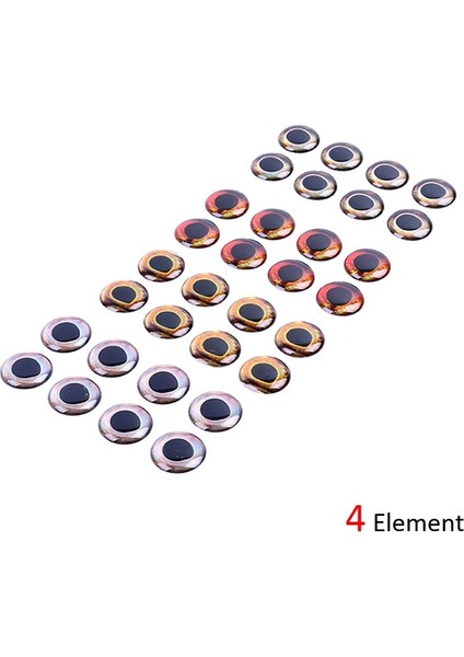 5mm Yangın 50 Adet Stil Icerıo Holograd 4d Epoksi Balık Gözü Fly Bağlama Için Flamalar Balıkçılık Cazibesi Ahşap Plastik Cazibesi Yapımı (Yurt Dışından)