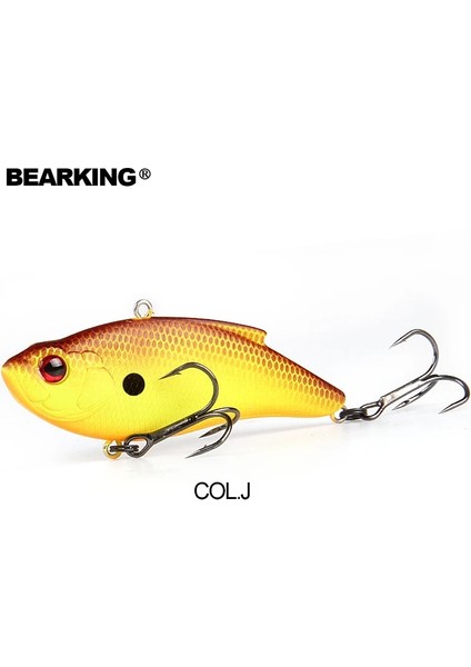 J Tarzı Bearkıng 7.5cm 15G Cazibesi Wobblers Crankbaits Sert Cazibesi Turna Yapay Yem Olta Takımı Bas Alabalık Balıkçılık Cazibesi (Yurt Dışından)