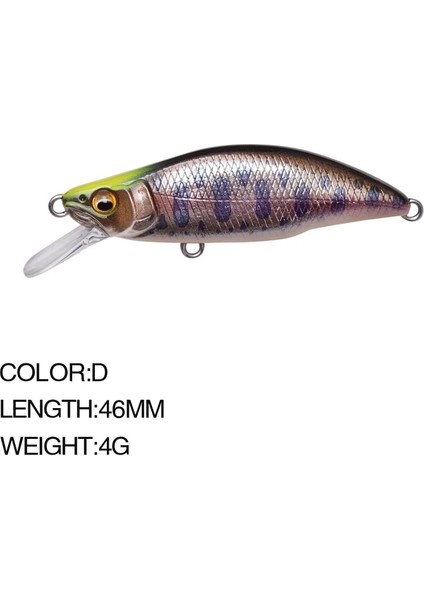 D Stili Japonya Tasarım Yüksek Li Sert Balıkçılık Cazibesi Mınnow G Batan Minnow Akışı Balıkçılık Lures Levrek Pike Alabalık Bass (Yurt Dışından)