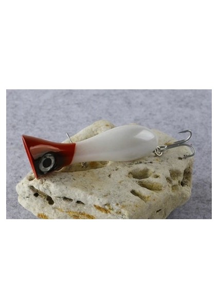 Renk K Tarzı Le Fish Big Game Lure G New Popper Fishing Lures Top Water Hard Bait 3D Eyes Big Mouth Popper Lure With Vm Hook (Yurt Dışından)