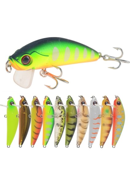 No.2 Tarzı Krank Yemi Balıkçılık Cazibesi G Yüzen Isca Yapay Sert Yem Wobblers Minnow Bass Pike Trolling Pesca Sazan Olta Takımı (Yurt Dışından)