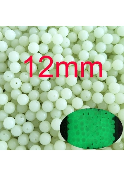 12 mm Tarzı Parla 100 Adet Sert Olta Boncukları Siyah Yeşil Plastik Boncuklar Yuvarlak Olta Durdurucu Stoper Sazan Olta Takımı Terminali Mücadele (Yurt Dışından)