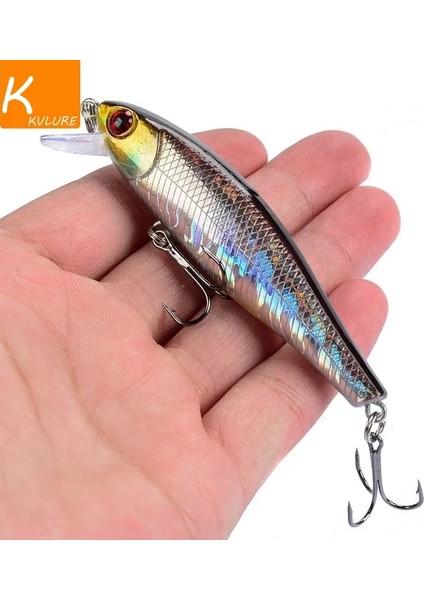 No.2 Tarzı 1 Adet Japonya Sıcak Model Batan Minnow Balıkçılık Lures 8.5cm 9.2g Jerkbait Bas Pike Carkbait Wobblers Swimbait Profesyonel Yem (Yurt Dışından)