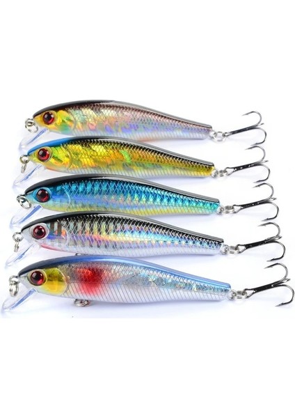 No.2 Tarzı 1 Adet Japonya Sıcak Model Batan Minnow Balıkçılık Lures 8.5cm 9.2g Jerkbait Bas Pike Carkbait Wobblers Swimbait Profesyonel Yem (Yurt Dışından)