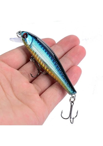 No.2 Tarzı 1 Adet Japonya Sıcak Model Batan Minnow Balıkçılık Lures 8.5cm 9.2g Jerkbait Bas Pike Carkbait Wobblers Swimbait Profesyonel Yem (Yurt Dışından)