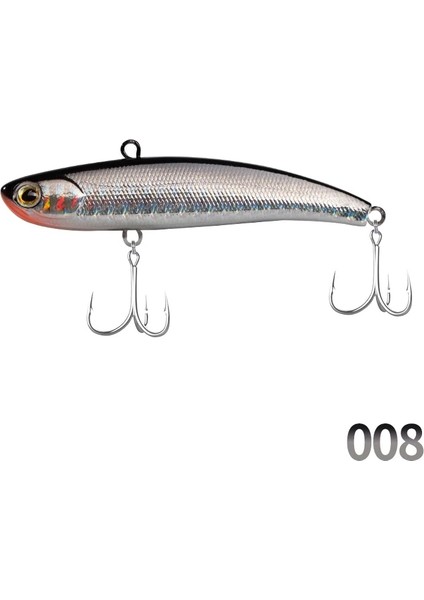 No.8 Stili 70MM 12G D1 Sıcak Satış Vıb Balıkçılık Lures Ggg Titreşim Batan Yapay Sert Yemler Bas Pike D (Yurt Dışından)