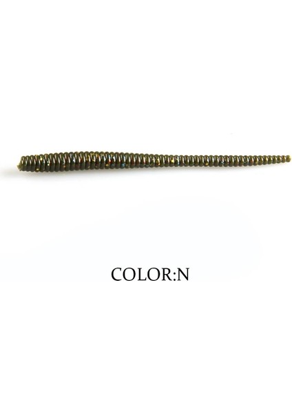 N Tarzı 80MM 20 Adet Süper Kıta Yavaş Batanalabalık Solucan Yumuşak Yemler Yapay Balıkçılık Yemleri Deniz Solucanları Solucan Balıkçılık Yumuşak Yemler Sallananlar (Yurt Dışından)