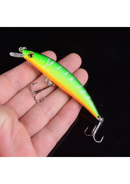 No.66 Tarzı 1pcsbag 5 Renk 8cm 8.5g Balıkçılık Cazibesi Minnow Sert Yem 2 Balıkçılık Kanca ile Wobblers Olta Takımı Cazibesi Isca Pesca 3D Gözler (Yurt Dışından) fiyatları