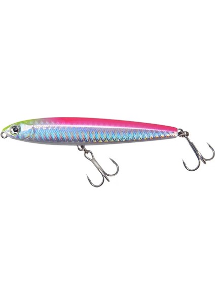JL-535-6 Stili 100MM-18G Topwater Kalem Balıkçılık Cazibesi mm G Yüzen Batan Levrek Yemler Yapay Sert Yem Pesca Olta Takımı (Yurt Dışından)