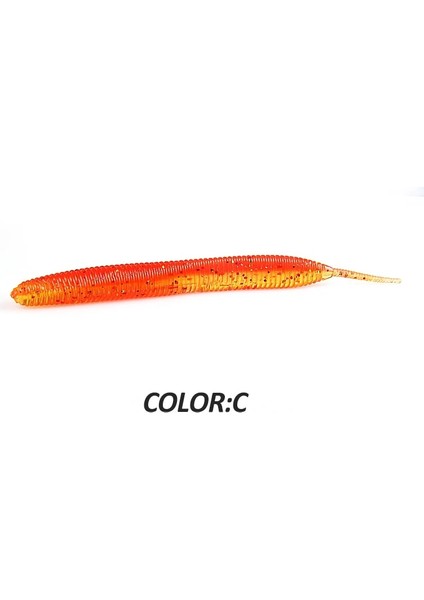 K Tarzı 100M 10 Adet 2019 Yeni Süper Kıta Iğne Kuyruklu Düz Solucan Şimdi Sıcak Çift Renkli Silikon Yem (Yurt Dışından) fiyatları