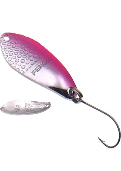 YL23 18 Tarzı Yeni Renk Alabalık Olta Kaşıkları Lures 3g Er Yem Bakır Metal Jıg Balıkçılık Cazibeleri Olta Takımı (Yurt Dışından)