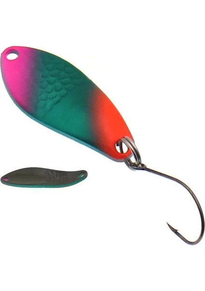 YL23 18 Tarzı Yeni Renk Alabalık Olta Kaşıkları Lures 3g Er Yem Bakır Metal Jıg Balıkçılık Cazibeleri Olta Takımı (Yurt Dışından) fırsatları