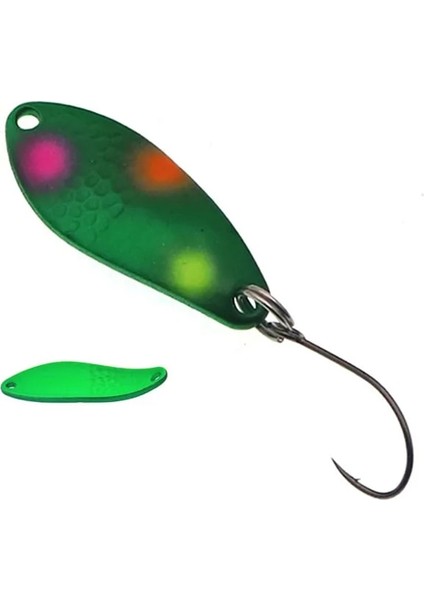 YL23 18 Tarzı Yeni Renk Alabalık Olta Kaşıkları Lures 3g Er Yem Bakır Metal Jıg Balıkçılık Cazibeleri Olta Takımı (Yurt Dışından) indirimleri