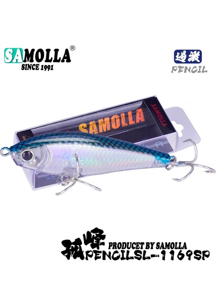 Bir Stil Kalem Balıkçılık Cazibesi Ağırlıkları 7.8g Batan Kış Peche Aksesuarları Sert Metal Kancalar Turna Sazan Balığı Için Yapay Yem Malları (Yurt Dışından)