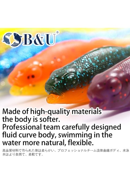 Mavi Yeşil Stil 3 ADET-95MM-6.2G B & U Yumuşak Pike Sazan Balıkçılık Için Lures Yapay Yemler Cazibesi Leurre Shad Silikon Yem T Kuyruk Wobblers (Yurt Dışından) indirimleri