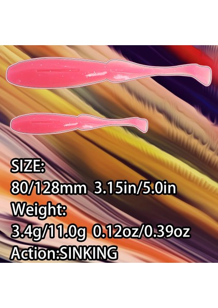 Siyah Mavi Tarzı 2 ADET-128MM-11.0G B & U 8ccm Yumuşak Balıkçılık Lures Swimbait Yayın Balığı Olta Takımı Wobblers Pike ve Bass Için Kauçuk Yem Softbaits (Yurt Dışından)