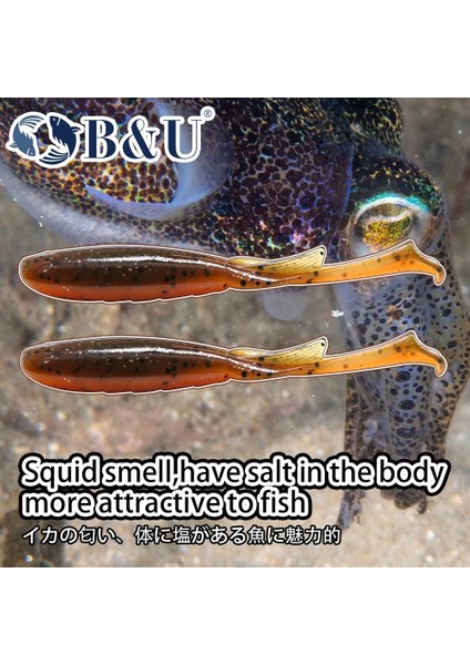 Siyah Mavi Tarzı 2 ADET-128MM-11.0G B & U 8ccm Yumuşak Balıkçılık Lures Swimbait Yayın Balığı Olta Takımı Wobblers Pike ve Bass Için Kauçuk Yem Softbaits (Yurt Dışından)