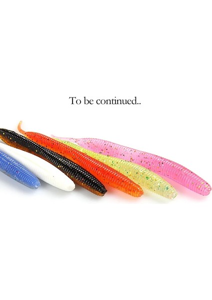 K Tarzı 100M 10 Adet 2019 Yeni Süper Kıta Iğne Kuyruklu Düz Solucan Şimdi Sıcak Çift Renkli Silikon Yem (Yurt Dışından) fırsatları