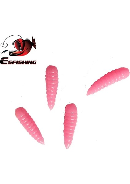 PA43 Tarzı 0.5in 100 Adet Kesfıshıng .5 "maggot Yumuşak Cezbeder Ekmek Solucan Yemi Buz Balıkçılık Isca Yapay Mücadele Silikon Yem Alabalık (Yurt Dışından) fiyatları