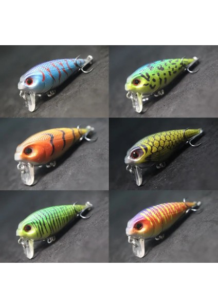 C655X71 Stili Wlure 5.7cm 9.4g Subsurface Wake Bait Wobbler 0.2 Metre Derinlik Büyük Wobble Action Balıkçılık C655 (Yurt Dışından) indirimleri