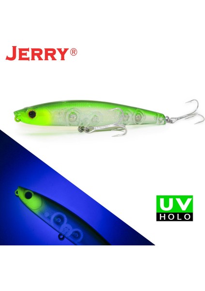 Renk 9 Tarzı 70MM Batan Jerry Blade Batan Kalem Yemler Hafif Kaya Balık Tutma Alabalık Bas Cazibesi Tiz Kanca Uzun Döküm Pecsa Takımı (Yurt Dışından)