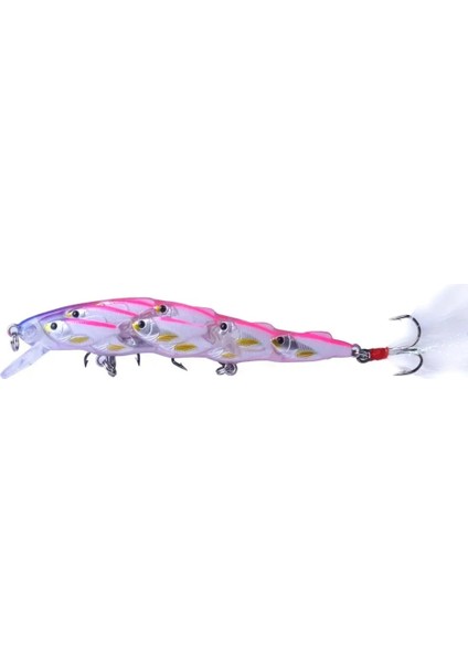 No.3 Tarzı 1 Adet Yüzen Wobblers Minnow Balıkçılık Cazibesi Yapay Sert Yem Bas Plastik Balık Crankbait Jig Sazan Olta Takımı (Yurt Dışından)