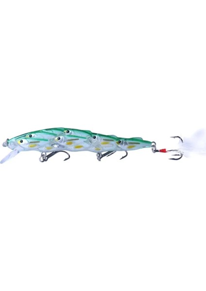 No.3 Tarzı 1 Adet Yüzen Wobblers Minnow Balıkçılık Cazibesi Yapay Sert Yem Bas Plastik Balık Crankbait Jig Sazan Olta Takımı (Yurt Dışından) fırsatları