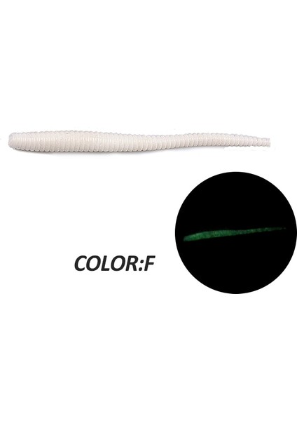 F Stili 80MM 20 Adet Süper Kıta Yavaş Batanalabalık Solucan Yumuşak Yemler Yapay Balıkçılık Yemleri Deniz Solucanları Solucan Balıkçılık Yumuşak Yemler Sallananlar (Yurt Dışından)