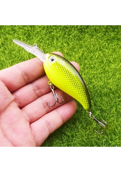 P Stili Derece Balıkçılık Yemleri Wobbler 14G 10CM Isca Minnow Yapay Sert Yem Crankbait Leurre De Bass Pike Trolling Pesca Mücadelesi (Yurt Dışından)