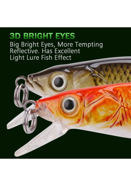 Renk G Stili 65MM 2.4g Gobass Wobler Balıkçılık Yapay Yem Jerkbait Wobblers Pike Cazibesi G Rattlins Balıkçılık Için Alabalık Cazibesi Minnow Crankbait (Yurt Dışından) indirimleri