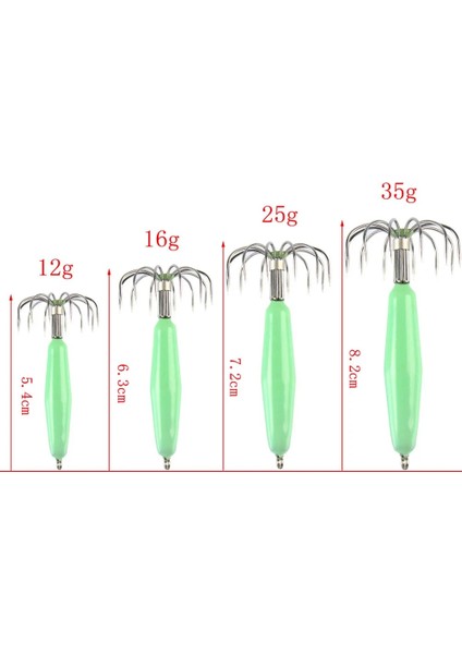 25G 1 Adet Tarzı Paslanmaz Çelik Aydınlık Kalamar Kancaları Olta Takımı Lures Kalamar Jig Kanca Şemsiye Tipi Ahtapot Olta Kancası Pesca (Yurt Dışından) modelleri
