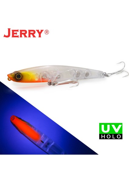 Renk 4 Tarzı 105MM Batan Jerry Blade Batan Kalem Yemler Hafif Kaya Balık Tutma Alabalık Bas Cazibesi Tiz Kanca Uzun Döküm Pecsa Takımı (Yurt Dışından)