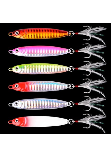 F-Kanca Yok Stili 20G-60MM 1 Adet Balık Jig Balıkçılık Cazibesi 15G 20G 30G Yavaş Jig Metal Batan Balıkçılık Cazibeleri Yem Kaşığı Yapay Sert Kış Buz Jig Kancaları (Yurt Dışından) fırsatları