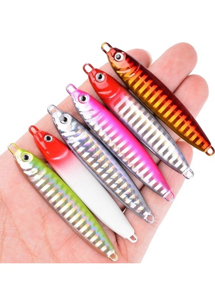 F-Kanca Yok Stili 20G-60MM 1 Adet Balık Jig Balıkçılık Cazibesi 15G 20G 30G Yavaş Jig Metal Batan Balıkçılık Cazibeleri Yem Kaşığı Yapay Sert Kış Buz Jig Kancaları (Yurt Dışından) indirimleri
