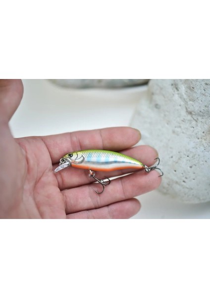 B Tarzı Alışveriş Merkezi Minnow Balıkçılık Cazibesi Için Lures Japon Tarzı Yem 4.5g Yavaş Yavaş Batan Minnow Levrek Alabalık Için Mini Sert Yem (Yurt Dışından) fırsatları