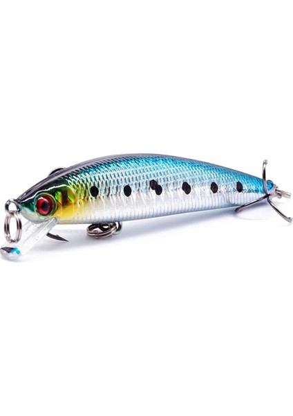 Tlg Shop No.2 Tarzı 1 Adet Li Lazer Minnow Balıkçılık Cazibesi 7.5g 8.5cm Sert Crankbait Wobblers Yapay Yüzen Jerkbait Trolling Bas Isca Sazan (Yurt Dışından)