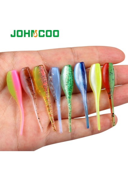 K Tarzı Johncoo Yeni Isca Yapay Yumuşak Yem Yumuşak Solucan 5cm 1g Yumuşak Cazibesi Silikon Tiddler Yem Swimbaits Plastik Cazibesi Pasca (Yurt Dışından) fiyatları