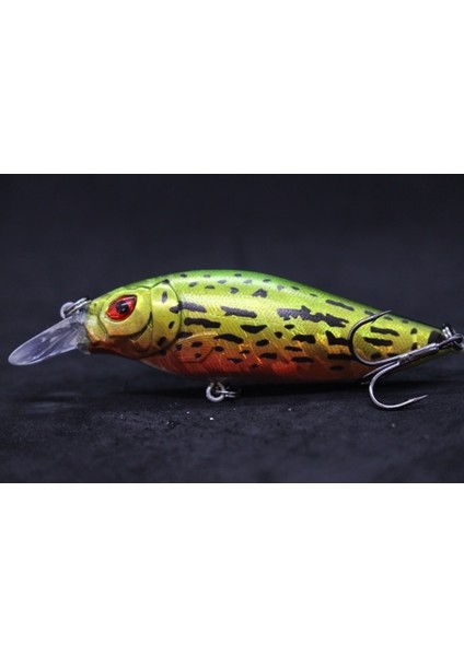 C735X70 Stili Wlure 13G 9cm Orta Boy Derinlik 3D Sert Canlı Gözler Sıkı Wobbler ve Yüksek Sık Eylem Crankbait Balıkçılık Cazibesi (Yurt Dışından)