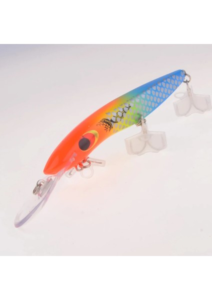 E Stili 1 Adet Yüksek Li Büyük Minnow Balıkçılık Lures 16CM 26G Derin Dalış 8m+ Sert Crankabits Wobblers Keskin Kancalar Olta Takımı 3D Gözler (Yurt Dışından) modelleri