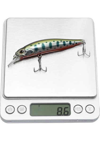 No.3 Tarzı 8.6g 7.7cm Japonya Balıkçılık Cazibesi Wobbler Yayın Balığı Sazan Derin Dalış Jerkbait Crankbaits Balıkçılık Sert Yem Minnow Pesca Crankbait (Yurt Dışından)