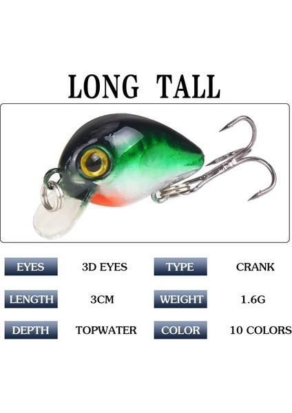 Renk 24 Tarzı G Crankbait Balıkçılık Cazibesi Yapay Sert Crankbait Bas Balıkçılık Wobbler Japonya Topwater Minnow Balığı Cazibesi G (Yurt Dışından) modelleri