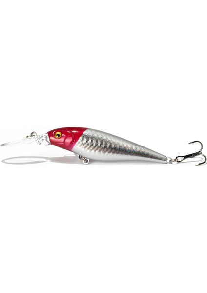 Ben 9 Tarzı G 11CM Sert Yem Minnow Balıkçılık Cezbeder Crankbait Wobbler Derinlik Dalış Bas Taze Tuzlu Su 4 # Kanca (Yurt Dışından)