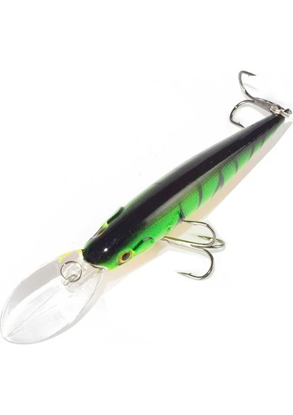 Ben 9 Tarzı G 11CM Sert Yem Minnow Balıkçılık Cezbeder Crankbait Wobbler Derinlik Dalış Bas Taze Tuzlu Su 4 # Kanca (Yurt Dışından) indirimleri