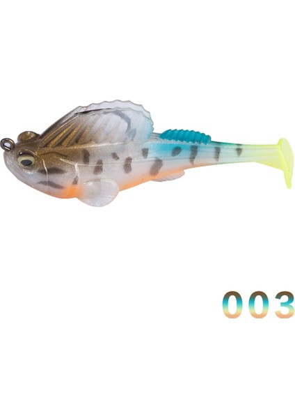 No.3 Tarzı 7.5cm 14G Hunthouse Yumuşak Cazibesi Yem Balıkçılık Cazibesi Me Ga Bas Karanlık Uyuyan Swimbaits Balıkçılık Pike Cazibesi Bas Shad Balıkçılık Levrek Için (Yurt Dışından)